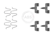 Zubehörsatz, Scheibenbremsbelag A.B.S. 1207Q
