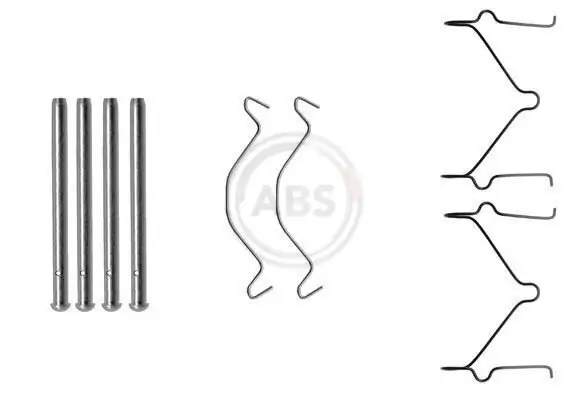 Zubehörsatz, Scheibenbremsbelag A.B.S. 1209Q
