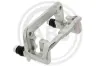 Halter, Bremssattel Hinterachse links Hinterachse rechts A.B.S. 125043