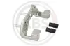Halter, Bremssattel Vorderachse links Vorderachse rechts A.B.S. 125289