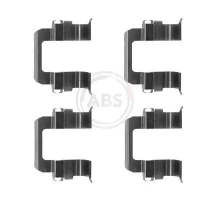 Zubehörsatz, Scheibenbremsbelag A.B.S. 1252Q