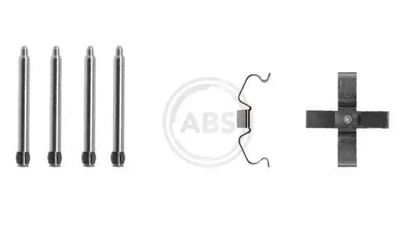 Zubehörsatz, Scheibenbremsbelag A.B.S. 1266Q