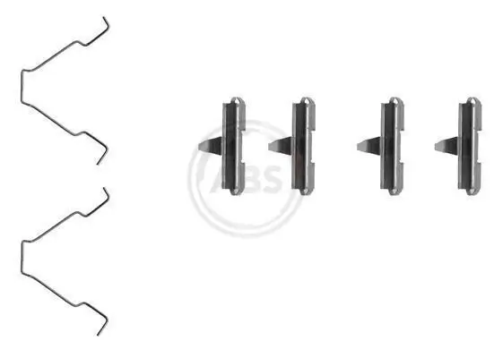 Zubehörsatz, Scheibenbremsbelag A.B.S. 1270Q