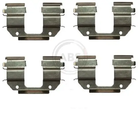 Zubehörsatz, Scheibenbremsbelag Vorderachse A.B.S. 1285Q Bild Zubehörsatz, Scheibenbremsbelag Vorderachse A.B.S. 1285Q