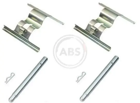 Zubehörsatz, Scheibenbremsbelag Hinterachse A.B.S. 1660Q Bild Zubehörsatz, Scheibenbremsbelag Hinterachse A.B.S. 1660Q