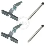 Zubehörsatz, Scheibenbremsbelag Hinterachse A.B.S. 1661Q