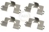 Zubehörsatz, Scheibenbremsbelag Hinterachse A.B.S. 1666Q