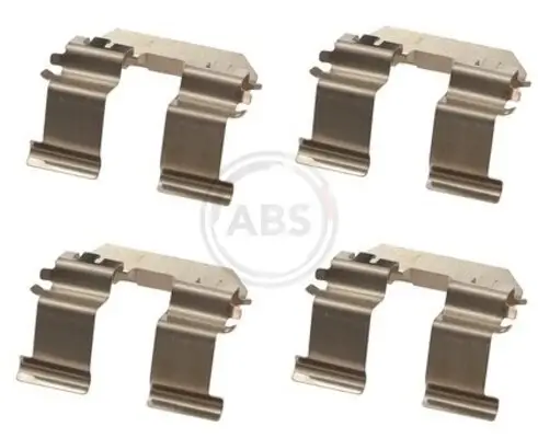 Zubehörsatz, Scheibenbremsbelag Hinterachse A.B.S. 1847Q