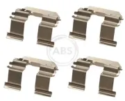 Zubehörsatz, Scheibenbremsbelag Hinterachse A.B.S. 1847Q