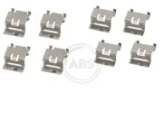 Zubehörsatz, Scheibenbremsbelag Vorderachse A.B.S. 1874Q