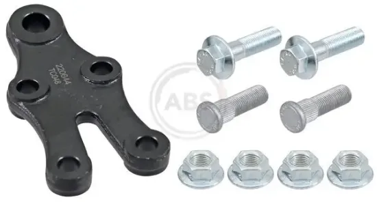 Trag-/Führungsgelenk Vorderachse links Vorderachse rechts außen unten A.B.S. 220644 Bild Trag-/Führungsgelenk Vorderachse links Vorderachse rechts außen unten A.B.S. 220644