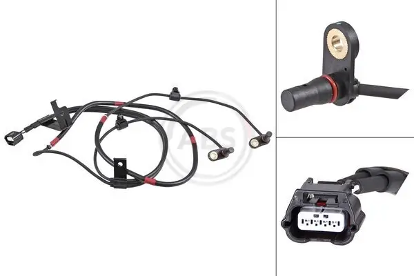 Sensor, Raddrehzahl Hinterachse A.B.S. 30028