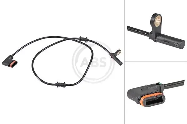 Sensor, Raddrehzahl Hinterachse links A.B.S. 30079
