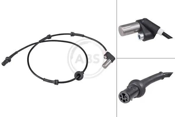 Sensor, Raddrehzahl Vorderachse links A.B.S. 30118
