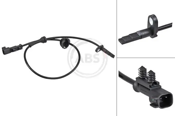 Sensor, Raddrehzahl Hinterachse A.B.S. 30180