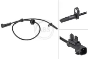 Sensor, Raddrehzahl Hinterachse A.B.S. 30180