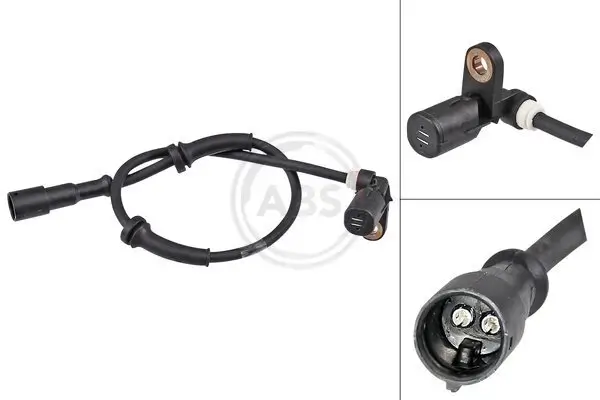 Sensor, Raddrehzahl Hinterachse links A.B.S. 30205