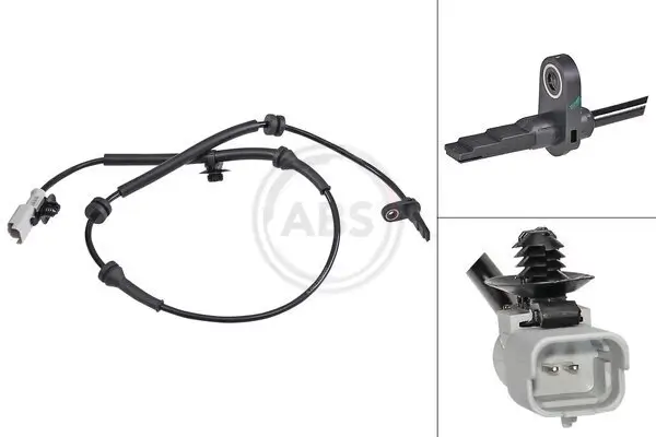 Sensor, Raddrehzahl Vorderachse A.B.S. 30212