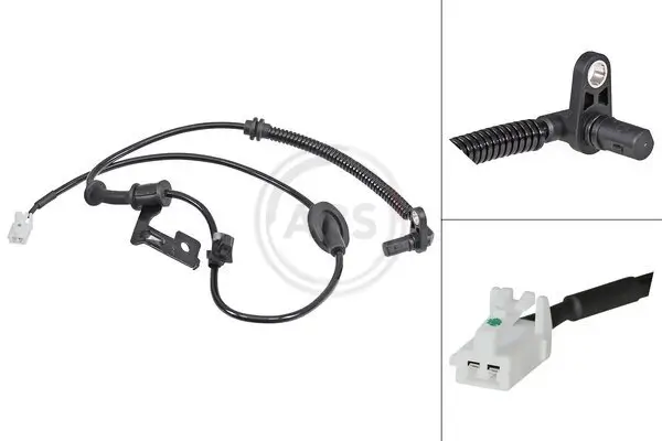 Sensor, Raddrehzahl Hinterachse rechts A.B.S. 30493