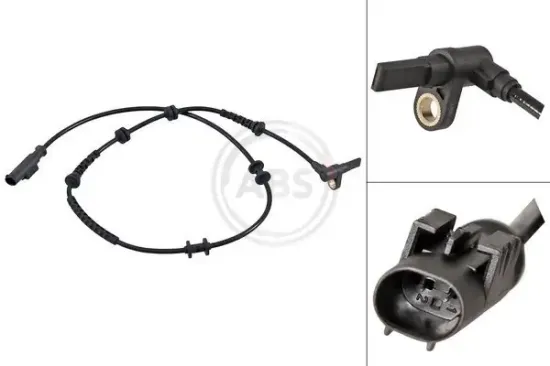 Sensor, Raddrehzahl Vorderachse A.B.S. 30666 Bild Sensor, Raddrehzahl Vorderachse A.B.S. 30666