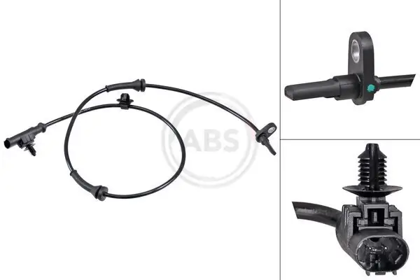 Sensor, Raddrehzahl Vorderachse A.B.S. 30768