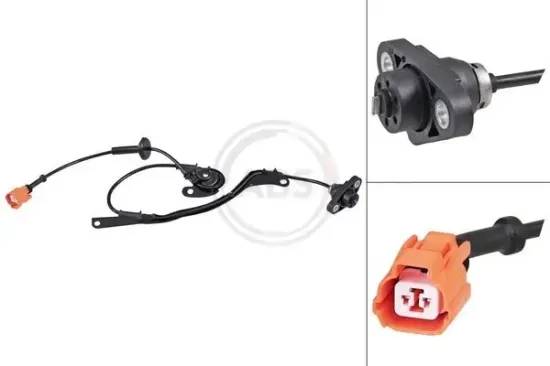 Sensor, Raddrehzahl Vorderachse links A.B.S. 30834 Bild Sensor, Raddrehzahl Vorderachse links A.B.S. 30834