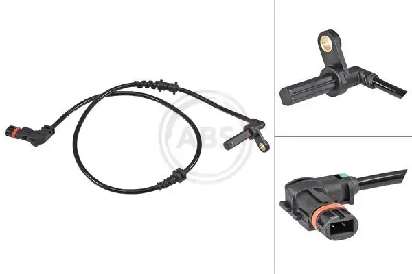 Sensor, Raddrehzahl Vorderachse rechts A.B.S. 30846