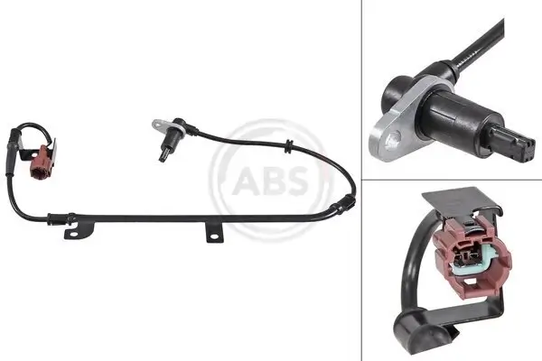 Sensor, Raddrehzahl Hinterachse links A.B.S. 30989