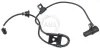 Sensor, Raddrehzahl Hinterachse links A.B.S. 31177