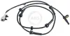 Sensor, Raddrehzahl Vorderachse A.B.S. 31334