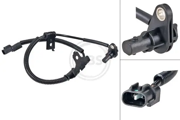 Sensor, Raddrehzahl Vorderachse rechts A.B.S. 31566