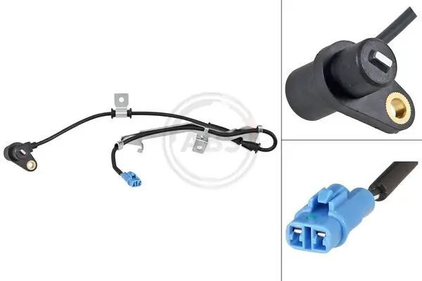 Sensor, Raddrehzahl Vorderachse links A.B.S. 31570