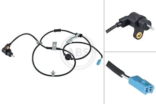 Sensor, Raddrehzahl Hinterachse links A.B.S. 31572