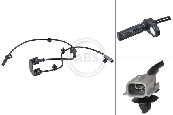 Sensor, Raddrehzahl Vorderachse rechts A.B.S. 31580