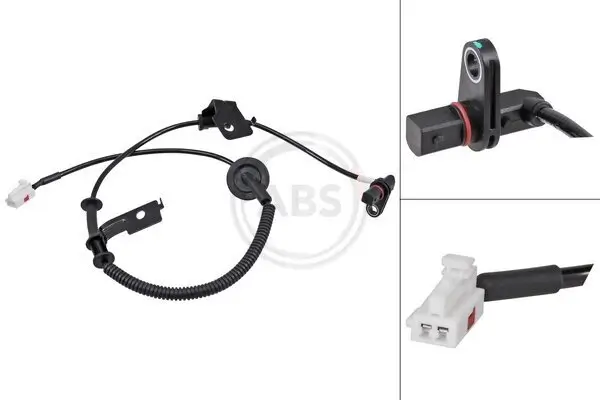 Sensor, Raddrehzahl Hinterachse links A.B.S. 31621