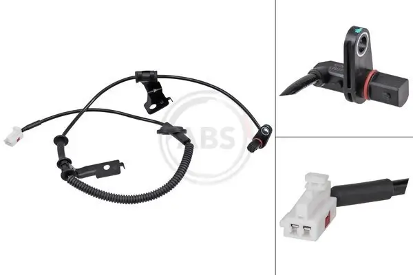 Sensor, Raddrehzahl Hinterachse rechts A.B.S. 31622