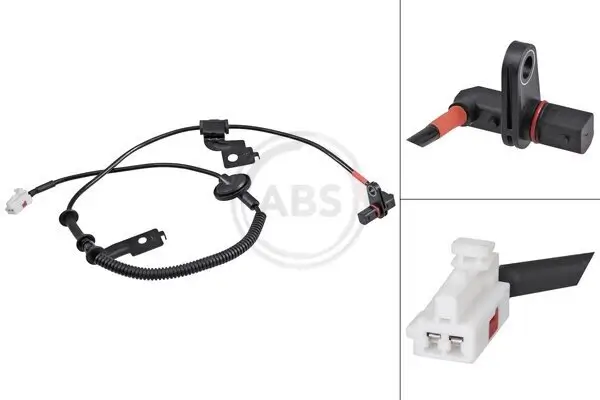 Sensor, Raddrehzahl Hinterachse rechts A.B.S. 31623