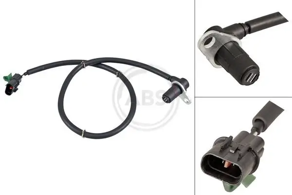 Sensor, Raddrehzahl Hinterachse links A.B.S. 31630