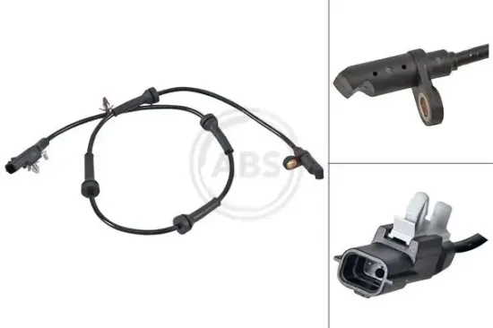 Sensor, Raddrehzahl Hinterachse A.B.S. 31633 Bild Sensor, Raddrehzahl Hinterachse A.B.S. 31633