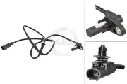Sensor, Raddrehzahl Vorderachse A.B.S. 31646