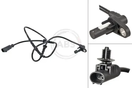 Sensor, Raddrehzahl Vorderachse A.B.S. 31646 Bild Sensor, Raddrehzahl Vorderachse A.B.S. 31646