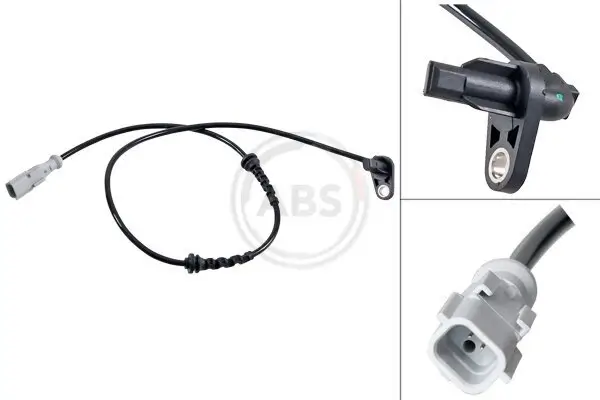 Sensor, Raddrehzahl Hinterachse links A.B.S. 31651