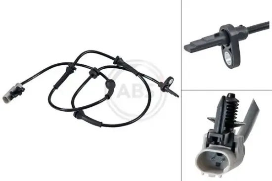 Sensor, Raddrehzahl Vorderachse A.B.S. 31652 Bild Sensor, Raddrehzahl Vorderachse A.B.S. 31652
