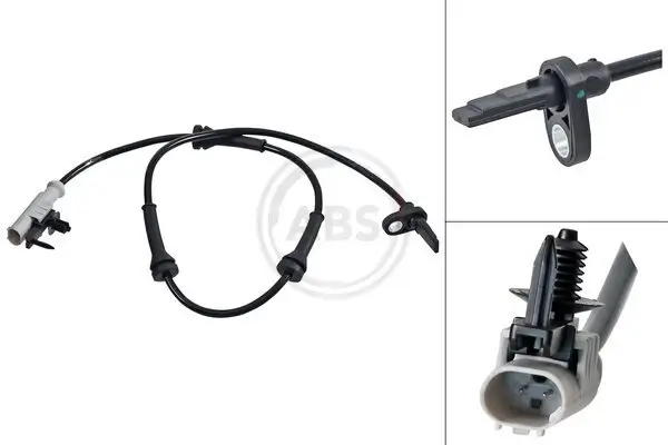 Sensor, Raddrehzahl Hinterachse A.B.S. 31653
