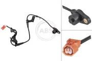 Sensor, Raddrehzahl Vorderachse links A.B.S. 31663