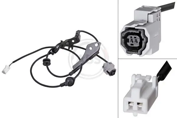 Sensor, Raddrehzahl Hinterachse links A.B.S. 31684