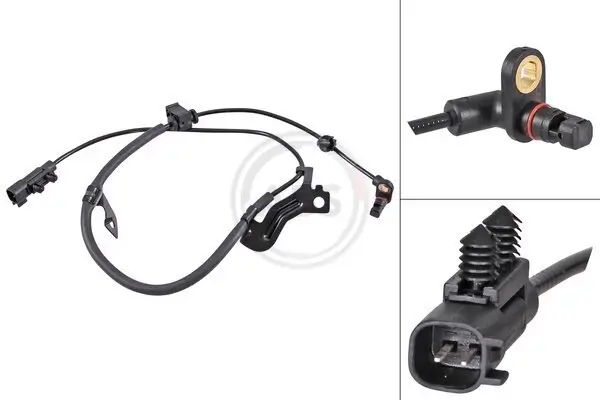 Sensor, Raddrehzahl Hinterachse rechts A.B.S. 31706
