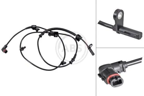 Sensor, Raddrehzahl Hinterachse links A.B.S. 31708