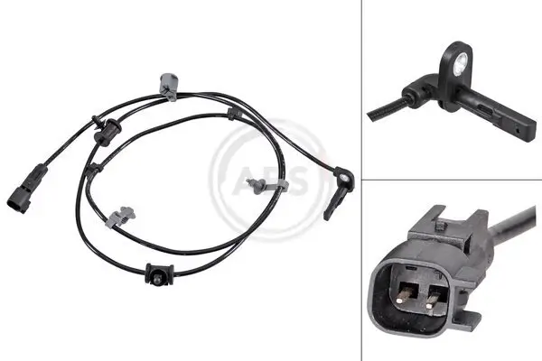 Sensor, Raddrehzahl Hinterachse links A.B.S. 31716