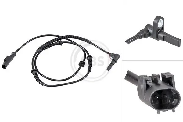 Sensor, Raddrehzahl Hinterachse A.B.S. 31768